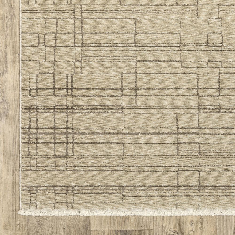Oriental Weavers Capella Beige and Brown 5&#39;3&quot; x 7&#39;6&quot; Area Rug, , large