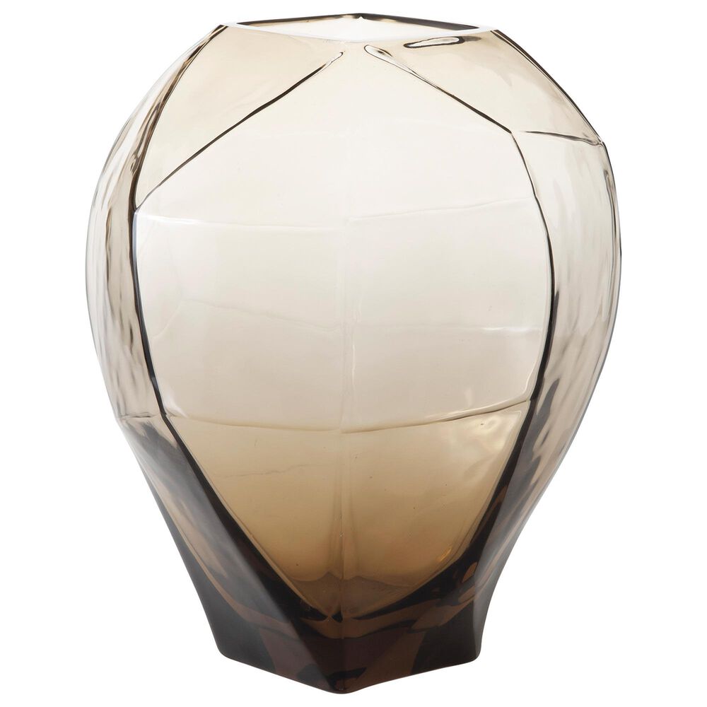Ashley Ewart 10" Vase in Light Brown, , large