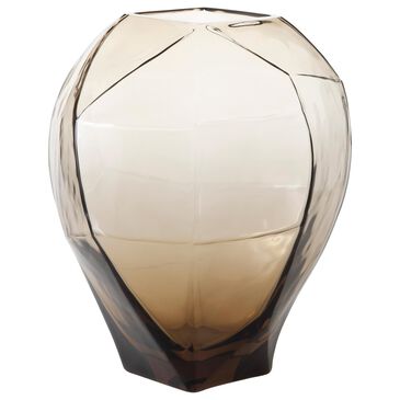Ashley Ewart 10" Vase in Light Brown, , large