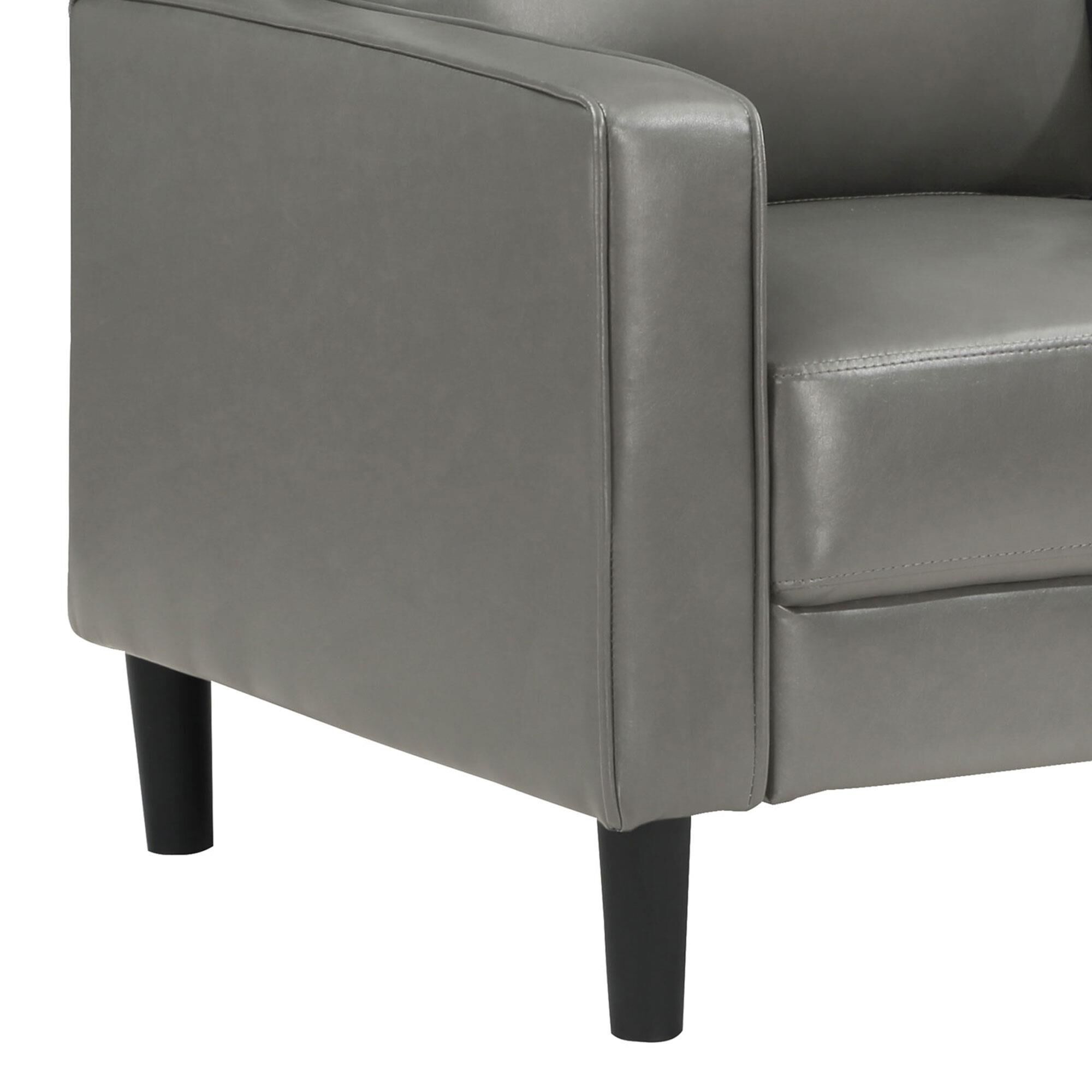 Coaster Ruth Accent Arm Chair in Grey