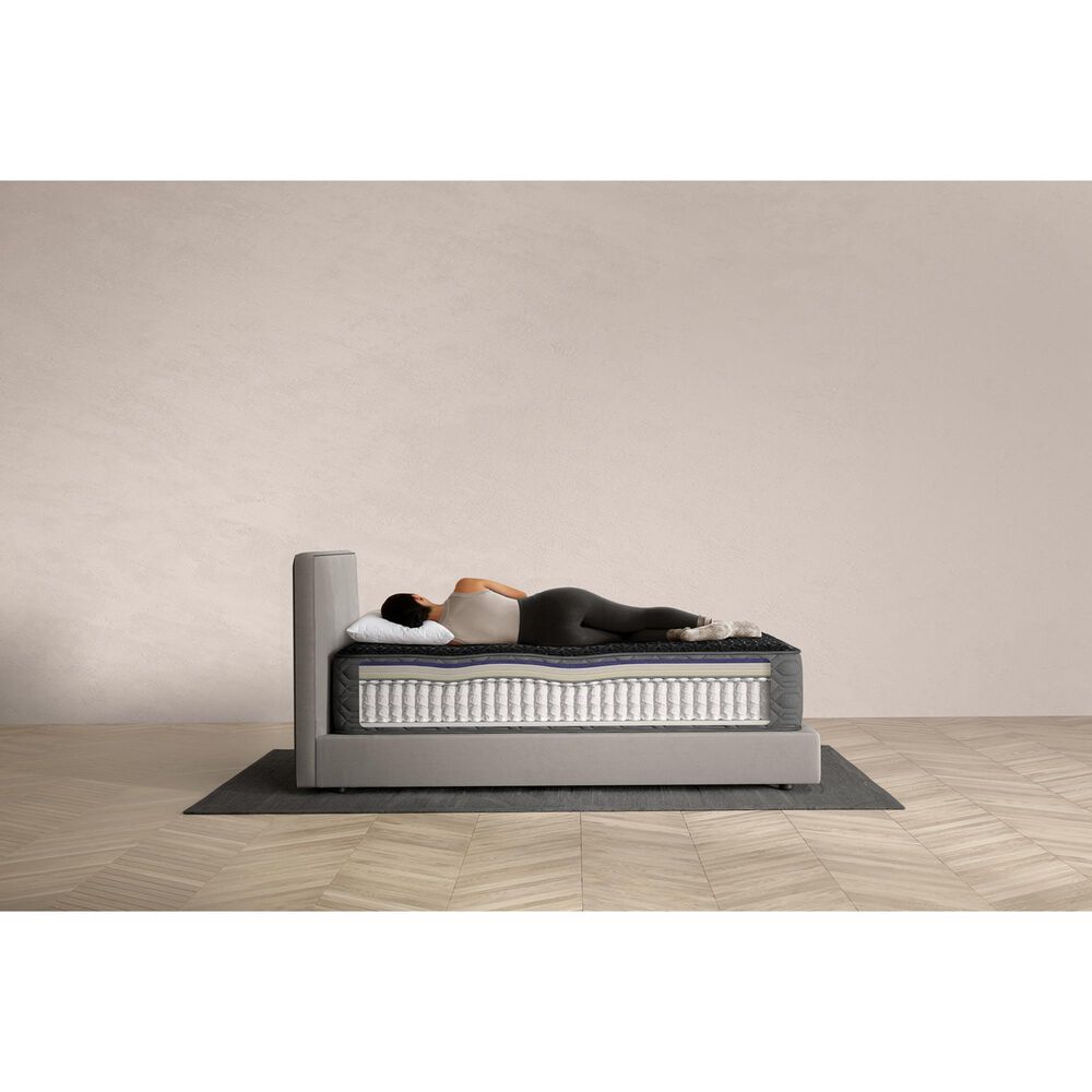 Simmons Company Black Hybrid Series Three Medium Pillow Top King Mattress, , large