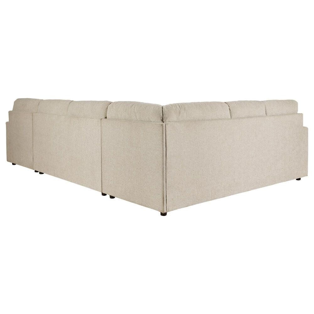 Ashley Edenfield 3-Piece Right Facing Sectional with Chaise in Linen, , large