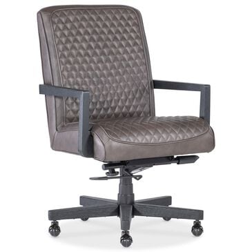 Hooker Furniture Shadow Swivel Tilt Executive Desk Chair in Ankur Dark Brown, , large