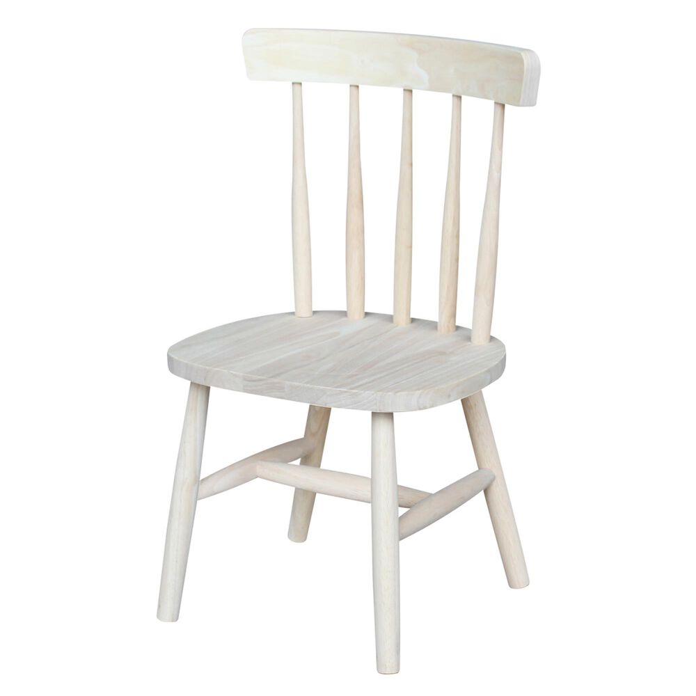 International Concepts Desk Chair in Unfinished, , large