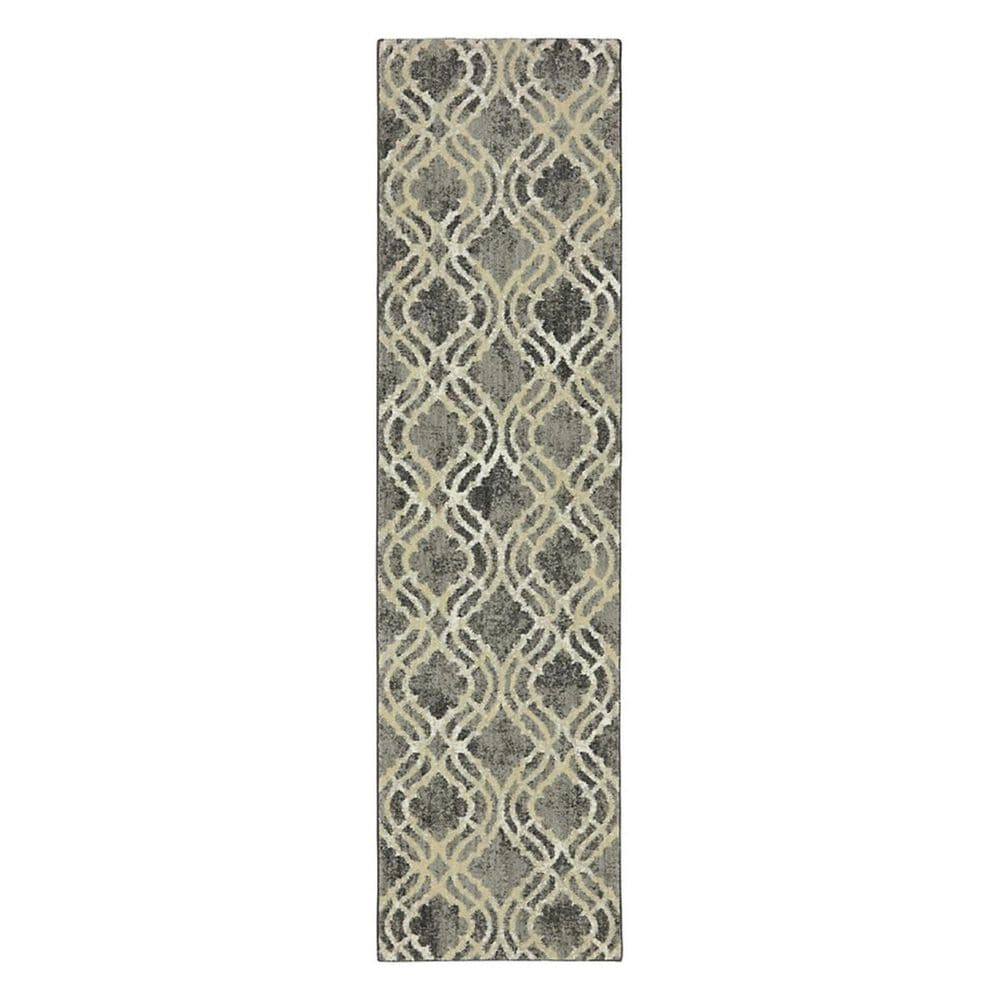 Karastan Euphoria Potterton 90274-5913 2"1" x 7"10" Ash Gray Runner, , large