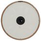 Maple and Jade 24" Wall Clock in White and Black, , large