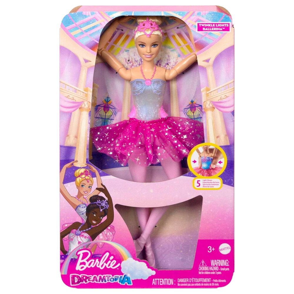 Barbie Dreamtopia Twinkle Lights Ballerina Blonde Hair Doll | Shop NFM