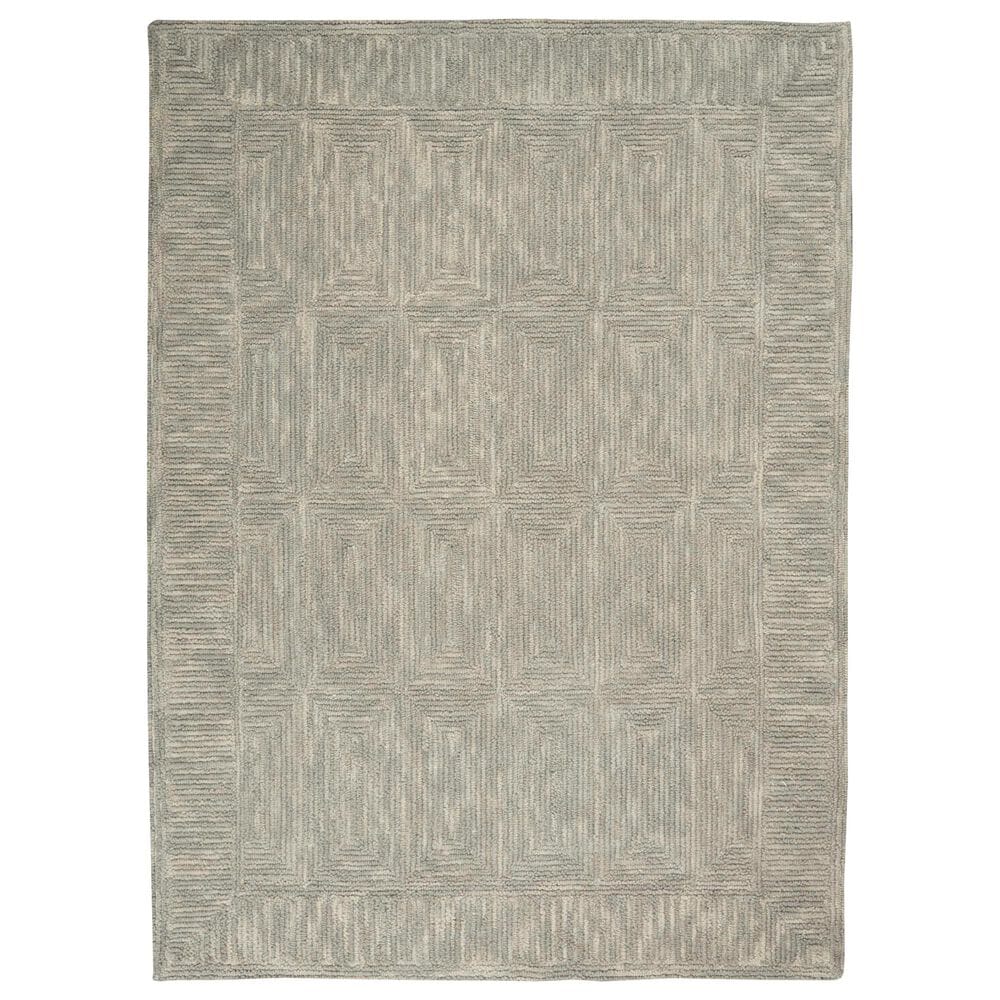 Nourison Colorado 3"9" x 5"9" Grey Area Rug, , large
