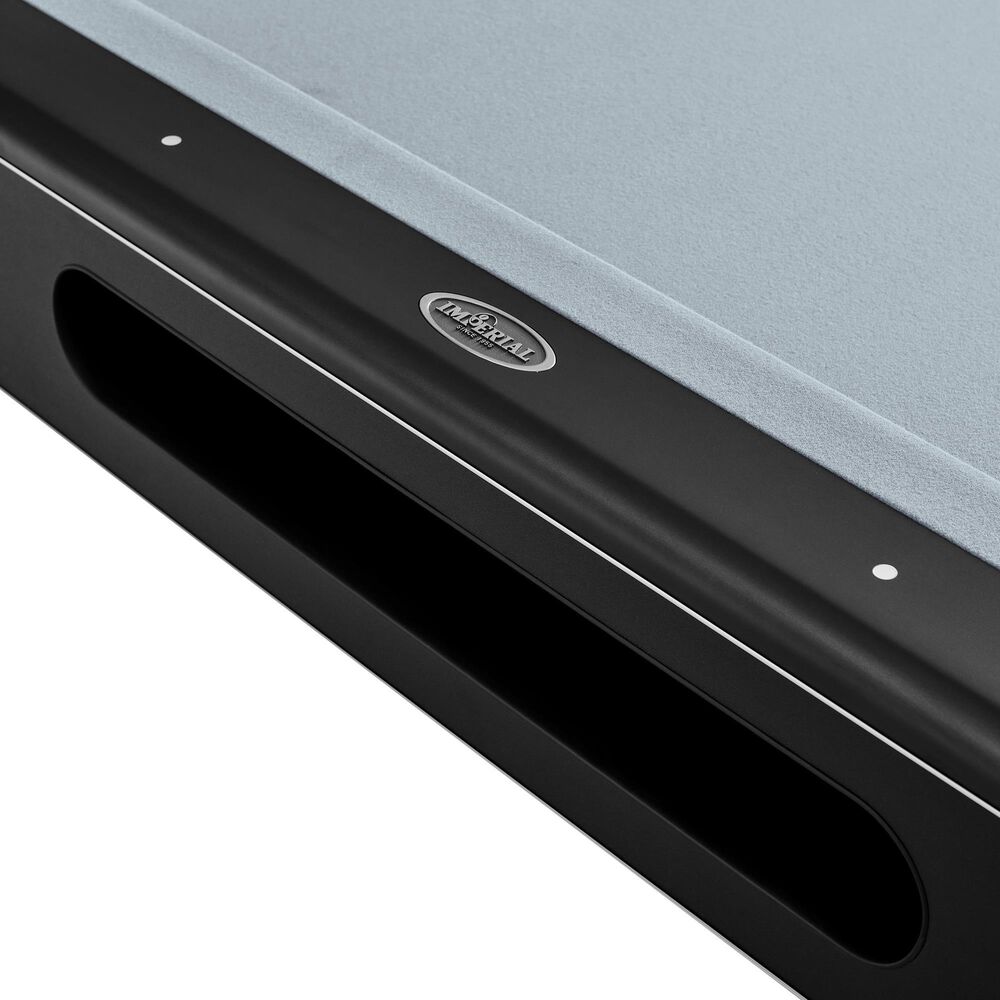 Imperial International 8&#39; Eliminator Pool Table in Slate with Titanium Felt, , large