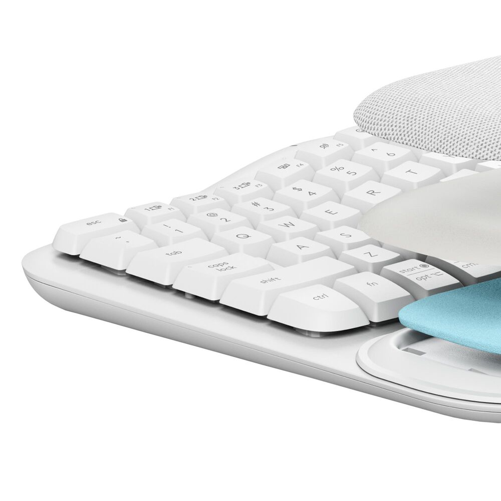Logitech Ergo Wave Keys and Lift Combo in Off-White, , large