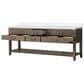 Lexora Home Norwalk 84" Double Bathroom Vanity in Grey Oak with White Cultured Marble Top and Rectangle Sink, , large