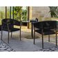 Blue River Doris Patio Dining Chair in Dark Eucalyptus and Black (Set of 2), , large