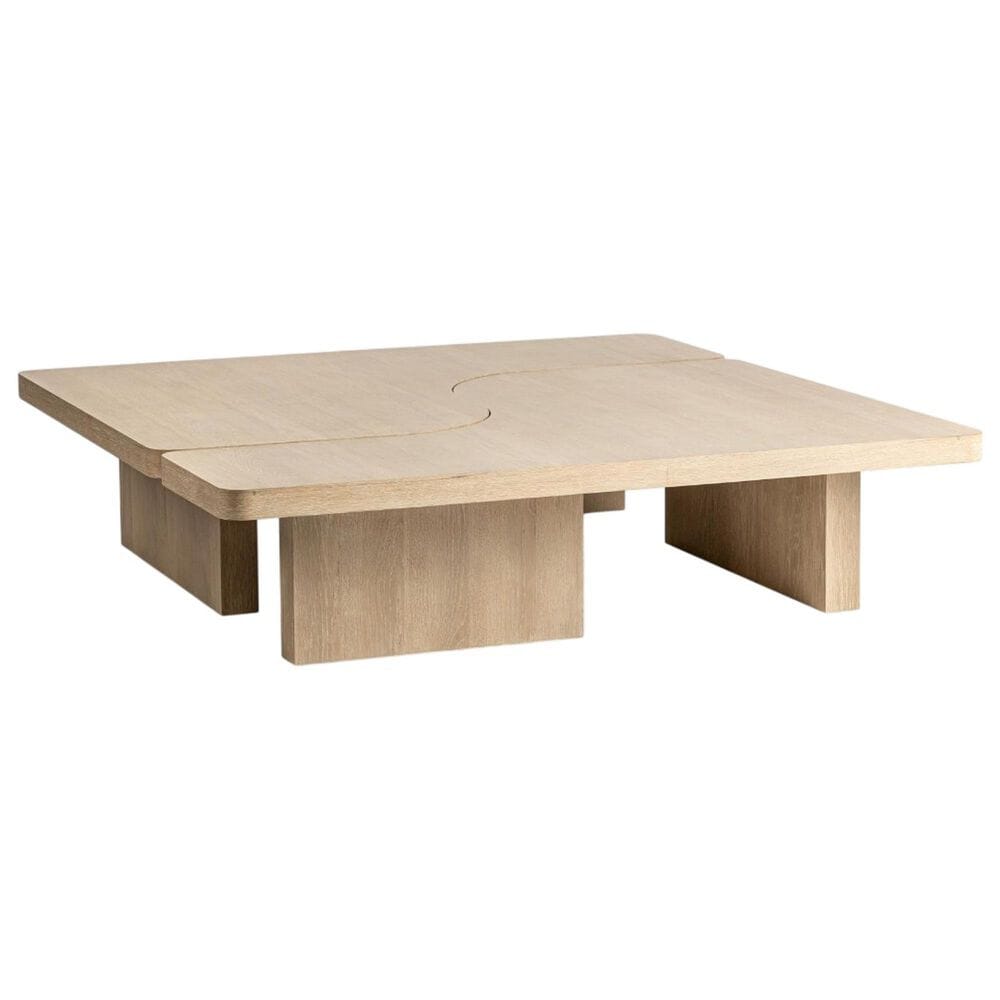 Classic Home Melina Coffee Table in Coastal Drift, , large