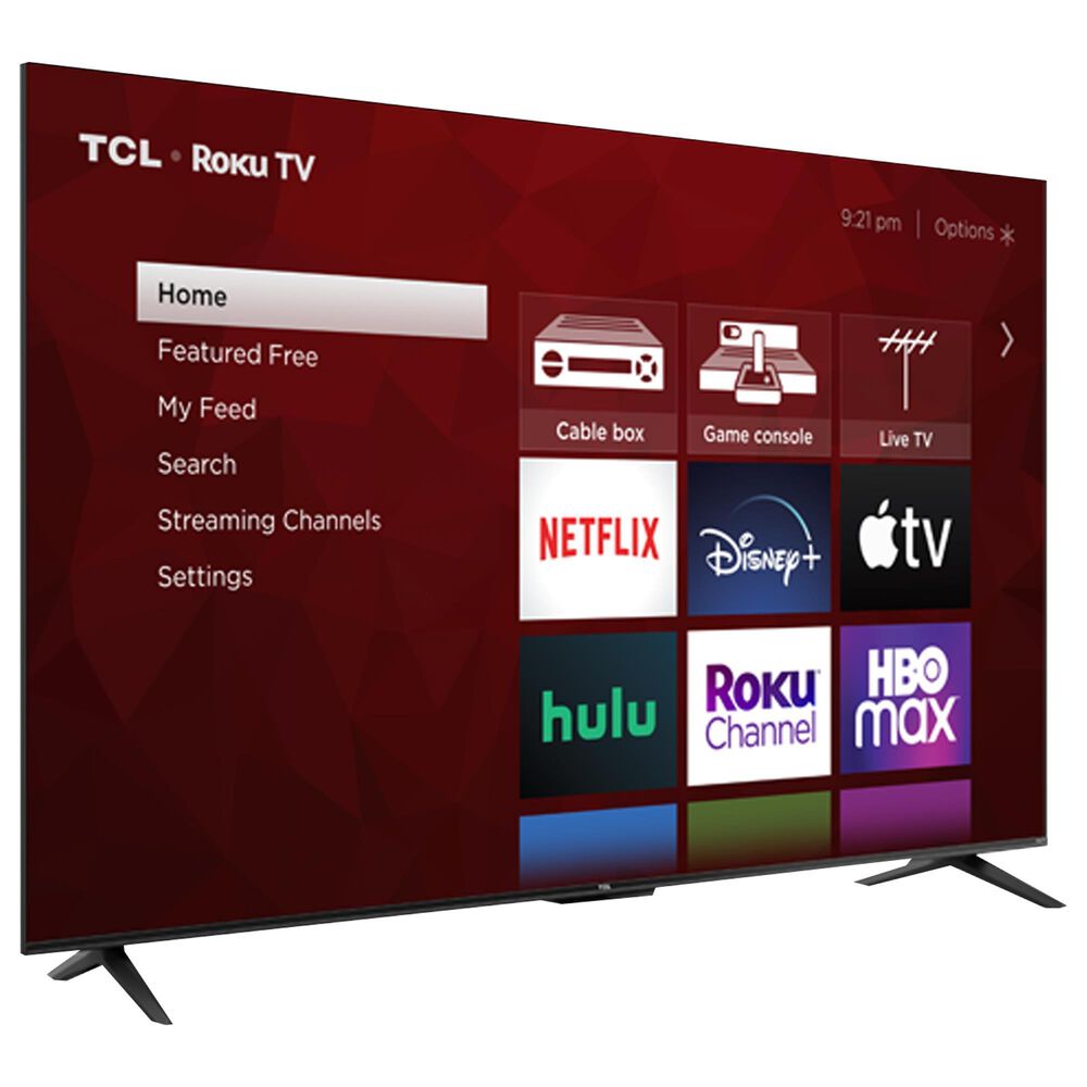 TCL 55&quot; Class 4-Series 4K LED UHD HDR - Smart Roku TV with Alto 8i 2.1 Channel Soundbar, , large