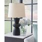 Ashley Scarbot Table Lamp in Distressed Black (Set of 2), , large