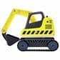 Hape Toys Dig"N Dump Excavator in Multicolor, , large