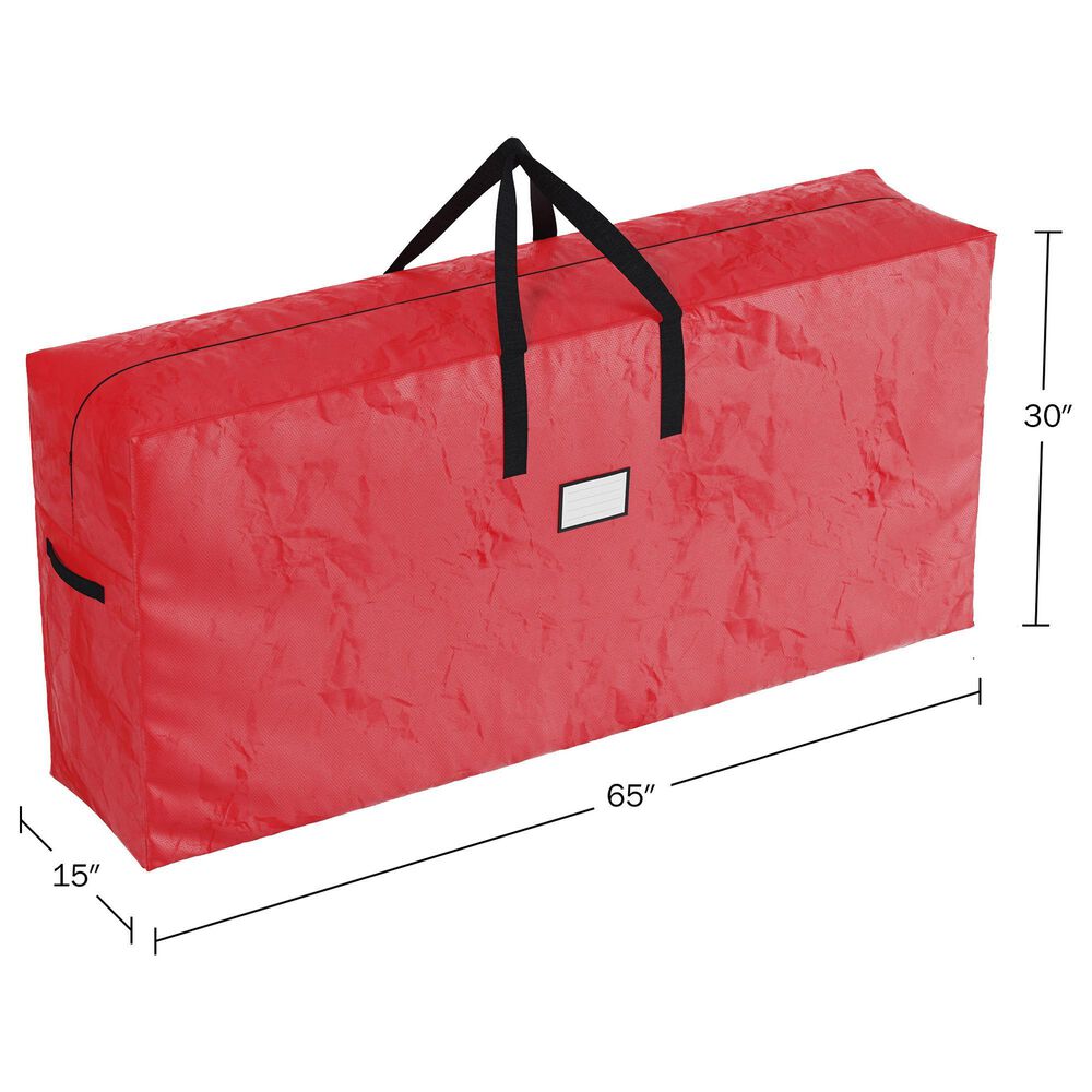 Timberlake Christmas Tree Storage Bag in Red &#40;Set of 2&#41;, , large
