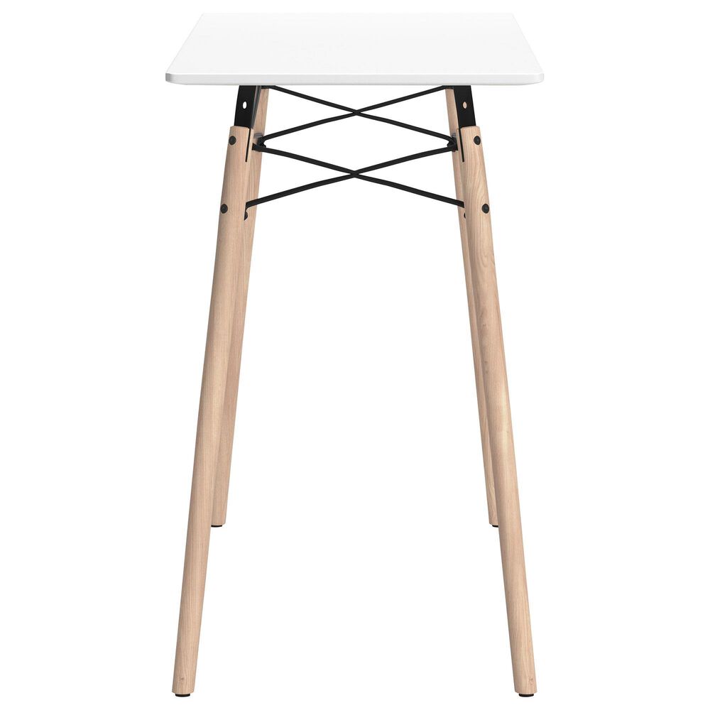 Ashley Jaspeni Writing Desk in White and Natural, , large