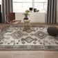 Momeni Tahoe TA-03 7"6" x 9"6" Grey Area Rug, , large