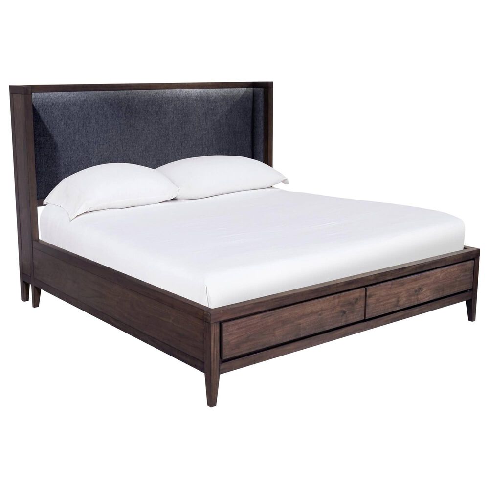 Urban Home Boracay 4-Piece King Bedroom Set in Wild Oats Brown, , large