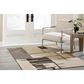 Ashley Kencher 5" x 7" Beige and Brown Area Rug, , large