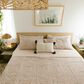 Peking Handicraft Abrazo 3-Piece Full/Queen Quilt Set in Taupe, Dove Grey and Off-White, , large