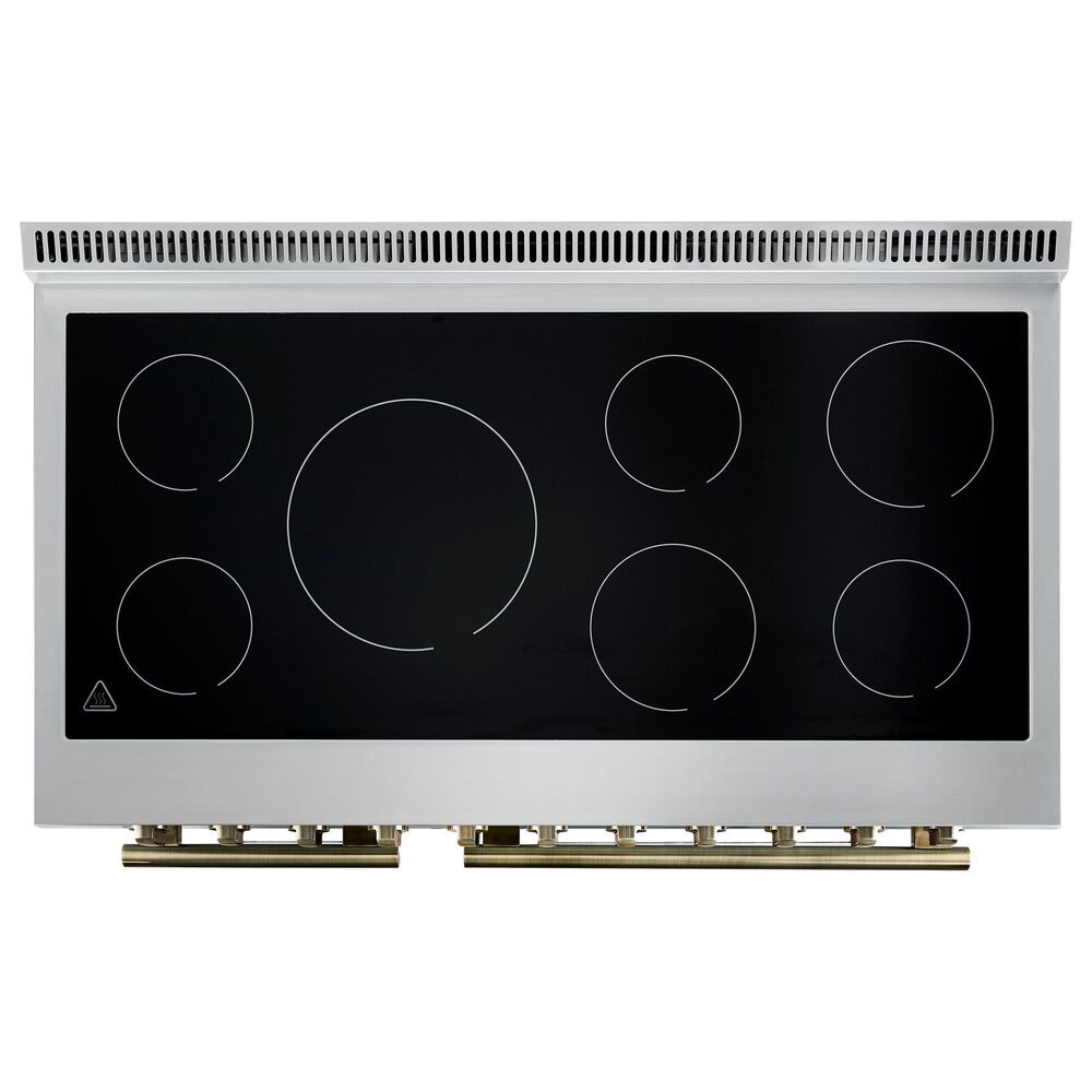Forno Paolo 48" Freestanding Electric Range in White, , large