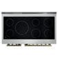 Forno Paolo 48" Freestanding Electric Range in White, , large