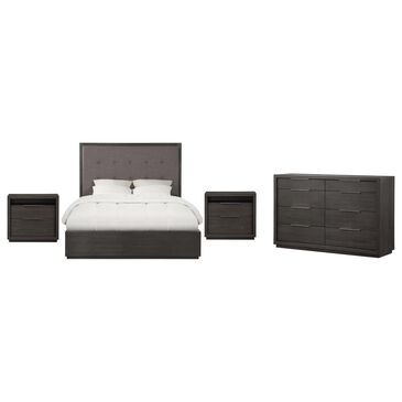 Urban Home Oxford 4-Piece Queen Bedroom Set in Basalt Grey, , large