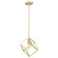 Golden Lighting Cassio Mini Pendant in Olympic Gold, , large