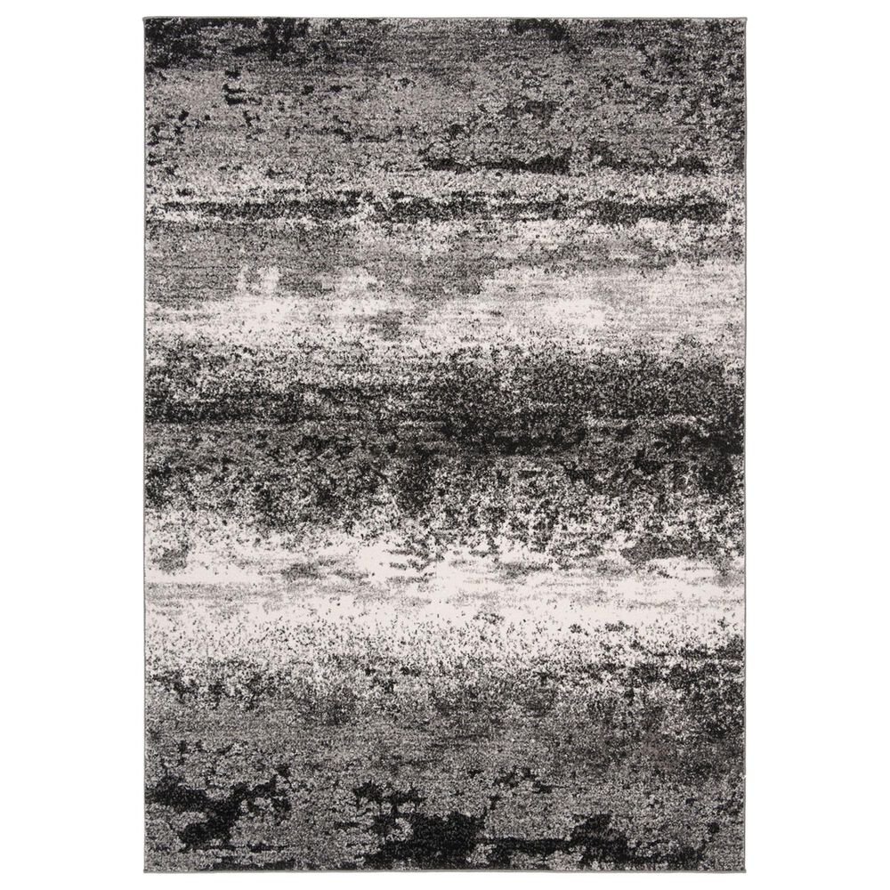 Safavieh Spirit 4' x 6' Charcoal and Light Gray Area Rug, , large