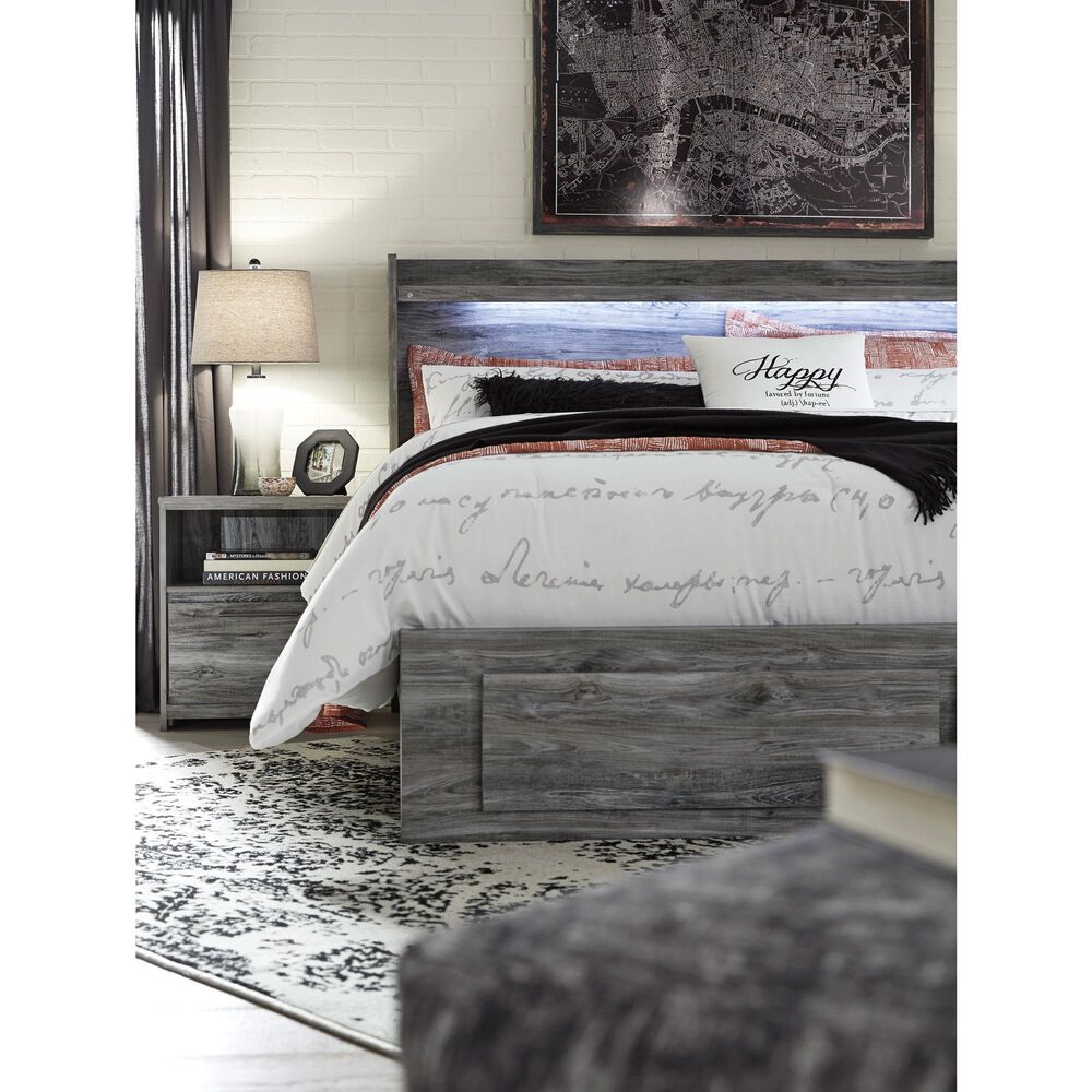 Ashley Baystorm 5-Piece Queen Bedroom Set in Gray, , large