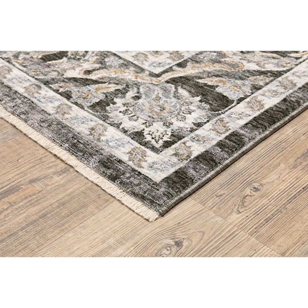 Oriental Weavers Maharaja Nepal 70N 9&#39;10&quot; x 12&#39;10&quot; Grey Area Rug, , large