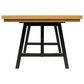 Ashley Galliden Extension Dining Table in Black and Brown - Table Only, , large