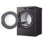 LG 7.3 Cu. Ft. Smart Front Load Gas Dryer with Built-In Intelligence and TurboSteam in Black Steel, , large