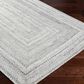 Surya Azalea 10" x 14" Medium Gray, Black and Cream Area Rug, , large