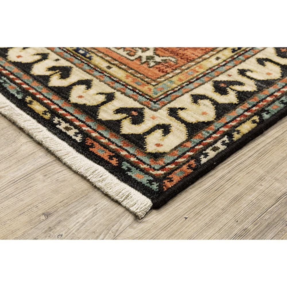 Oriental Weavers Lilihan Tribal Medallion 2&#39; x 3&#39; Navy Area Rug, , large