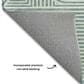 Dalyn Rug Company The Reserve TR14 Teal 2"6" x 3"10" Indoor/Outdoor Area Rug, , large