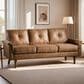 HOMLUX 72" Stationary Sofa in Light Brown, , large
