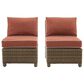 Crosley Furniture Bradenton 2-Piece Patio Chair Set in Sangria, , large