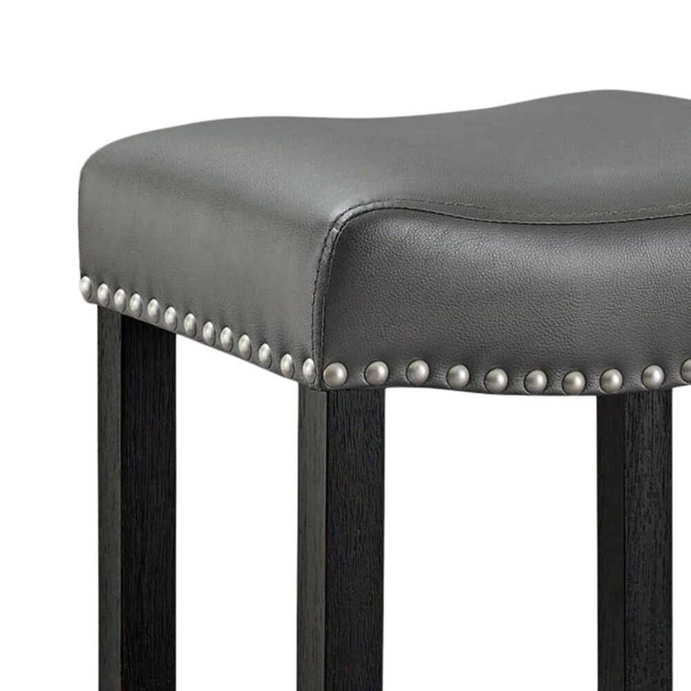Crystal City Aspen 24&quot; Counter Stool in Ebony, , large