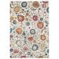 Surya Harput HAP-1074 5"3" x 7"3" Saffron, Teal and Gray Area Rug, , large