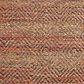 L&R Resources Natural Fiber 7"9" x 9"9" Burgundy Area Rug, , large