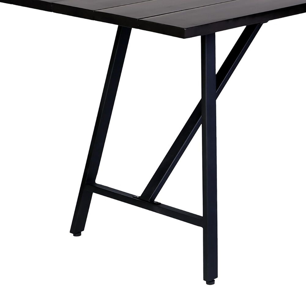 Blue River Koala and Calica 5-Piece Patio Dining Set in Black, Gray and Dark Eucalyptus, , large
