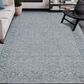 Amer Rugs Inara 4" x 6" Aqua Area Rug, , large