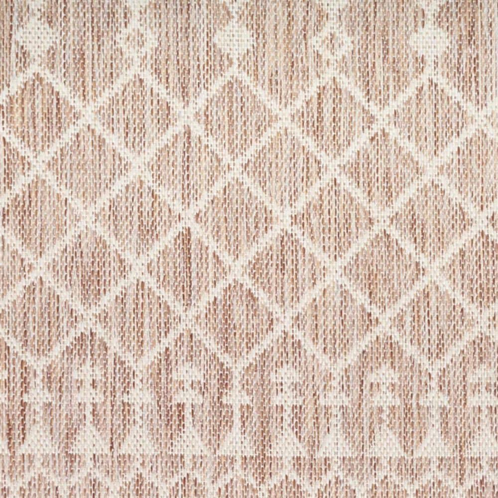 Nourison Positano Southwestern Beige 6&#39; x 9&#39; Indoor/Outdoor Area Rug, , large