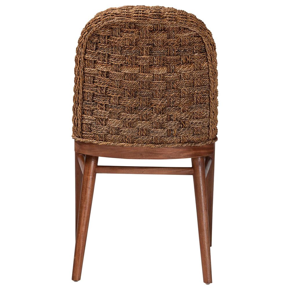 Baxton Studio Denver Side Chair in Walnut Brown, , large
