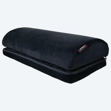 Arozzi Velvet Memory Foam Footrest in Black, , large