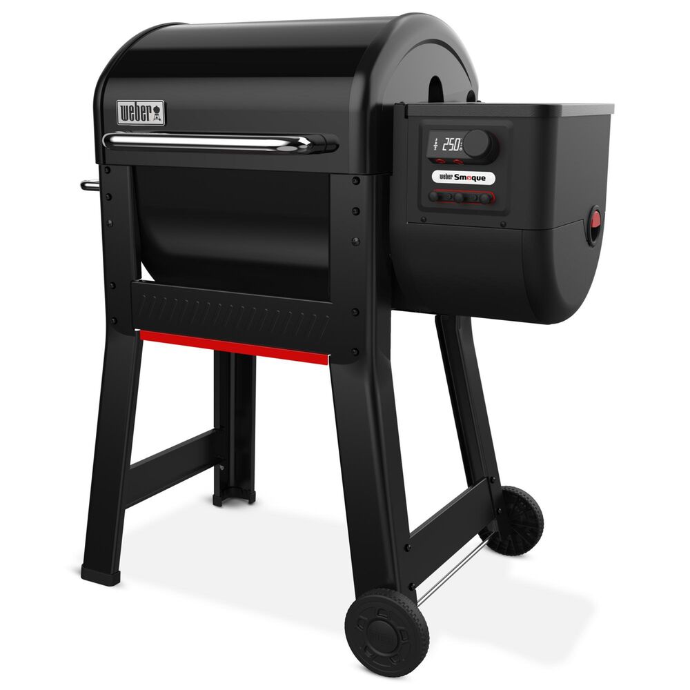 Weber Smoque Wood Pellet Grill in Black, , large
