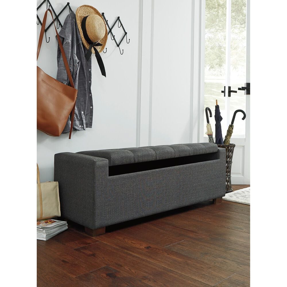 Ashley Cortwell Storage Bench in Gray, , large
